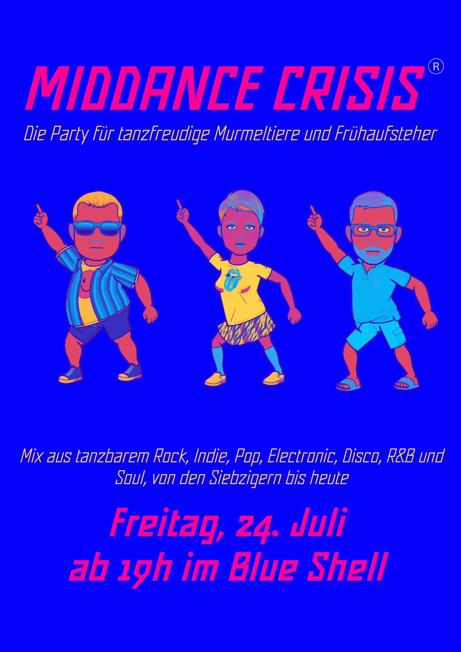 Plakat der nächsten Veranstaltung