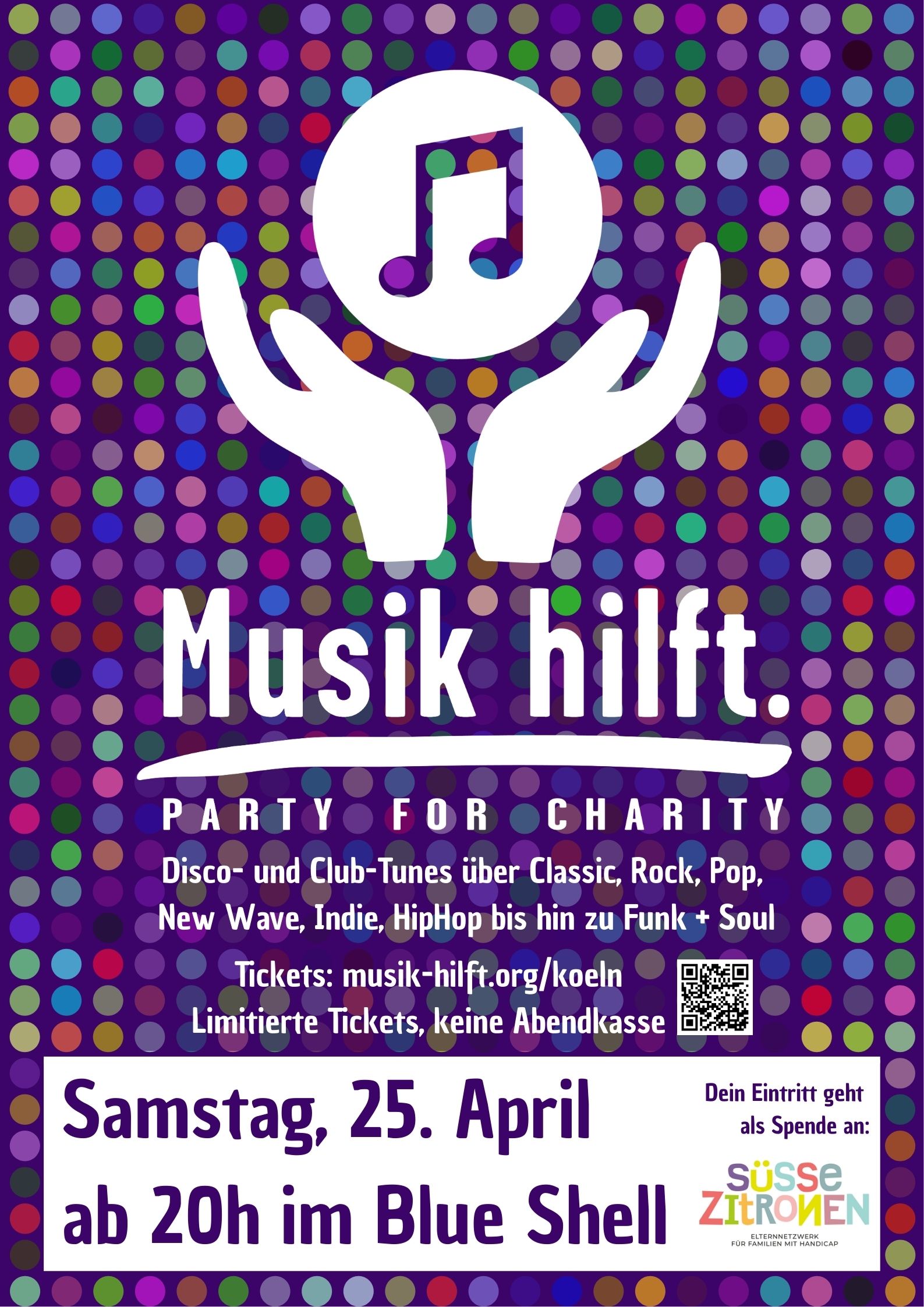 Plakat der nächsten Veranstaltung